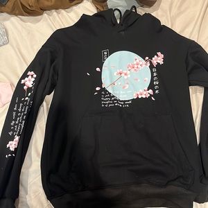Flower Graphic Hoodie